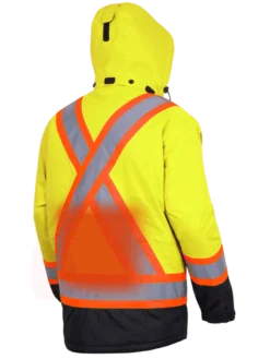 Pioneer NANO StormMaster® Heated Insulated Safety Jacket | S-4XL Hi-Vis Work Wear