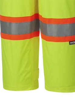 Hi-Vis Work Wear Pioneer 150D Waterproof Hi Vis Safety Bib Pants | XS-5XL