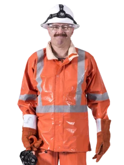 Ranpro Utili-Gard® FR/ARC Rated Jacket - PVC Coated Nomex®/Kevlar® | Orange | Sizes XSmall - 4XL