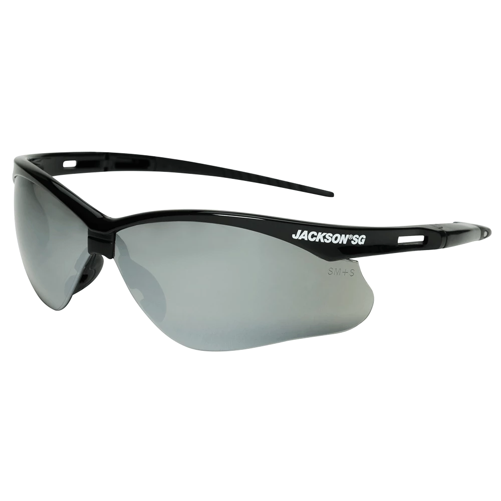 Jackson Safety Jackson SG Series Premium Safety Glasses - Smoke Mirror Lens (Pack Of 12) 3 Jackson Safety Jackson SG Series Premium Safety Glasses - Smoke Mirror Lens (Pack Of 12)