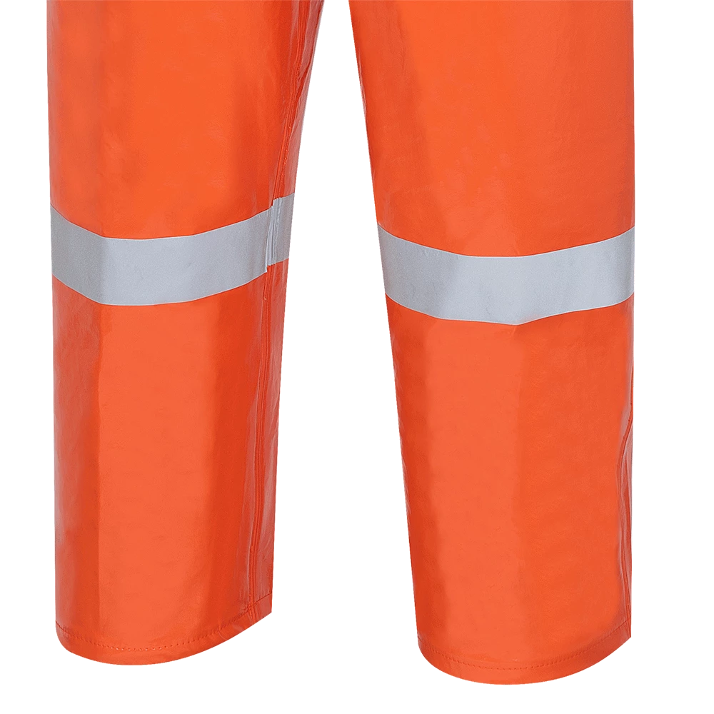 Flame Resistant Work Wear Ranpro Utili-Gard® FR/ARC Rated Bib Pants - PVC Coated Nomex®/Kevlar® | Orange | Sizes XS - 4XL 5 Flame Resistant Work Wear Ranpro Utili-Gard® FR/ARC Rated Bib Pants - PVC Coated Nomex®/Kevlar® | Orange | Sizes XS - 4XL