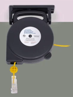 Startech Steel Retractable Extension Cord Reel - SJTW 12/3 - Triple Outlet - 40 Ft Length Lighting