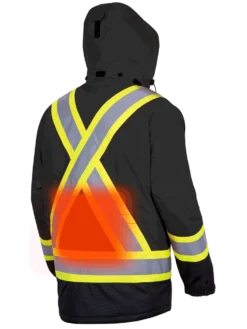 Pioneer NANO StormMaster® Heated Insulated Safety Jacket | S-4XL Hi-Vis Work Wear