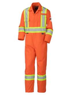 Pioneer 6.5oz Cotton/Antistatic Flame-Gard Coverall | Sizes 36 - 60