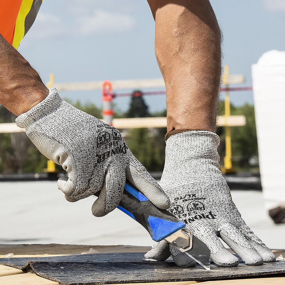 Work Gloves Pioneer 5361 Cut-Resistant Composite Filament Glove W/ Polyurethane Palm & Fingers (Cut Level 4) 4 Work Gloves Pioneer 5361 Cut-Resistant Composite Filament Glove W/ Polyurethane Palm & Fingers (Cut Level 4)