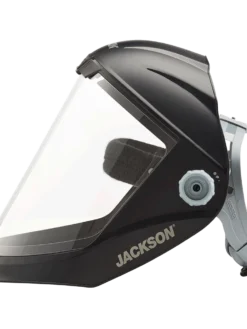 Jackson Safety Personal Protective Equipment Jackson Maxview™ Series 370 Speed Dial™ Premium Ratcheting Adjustment Faceshield Kit - Clear Visor