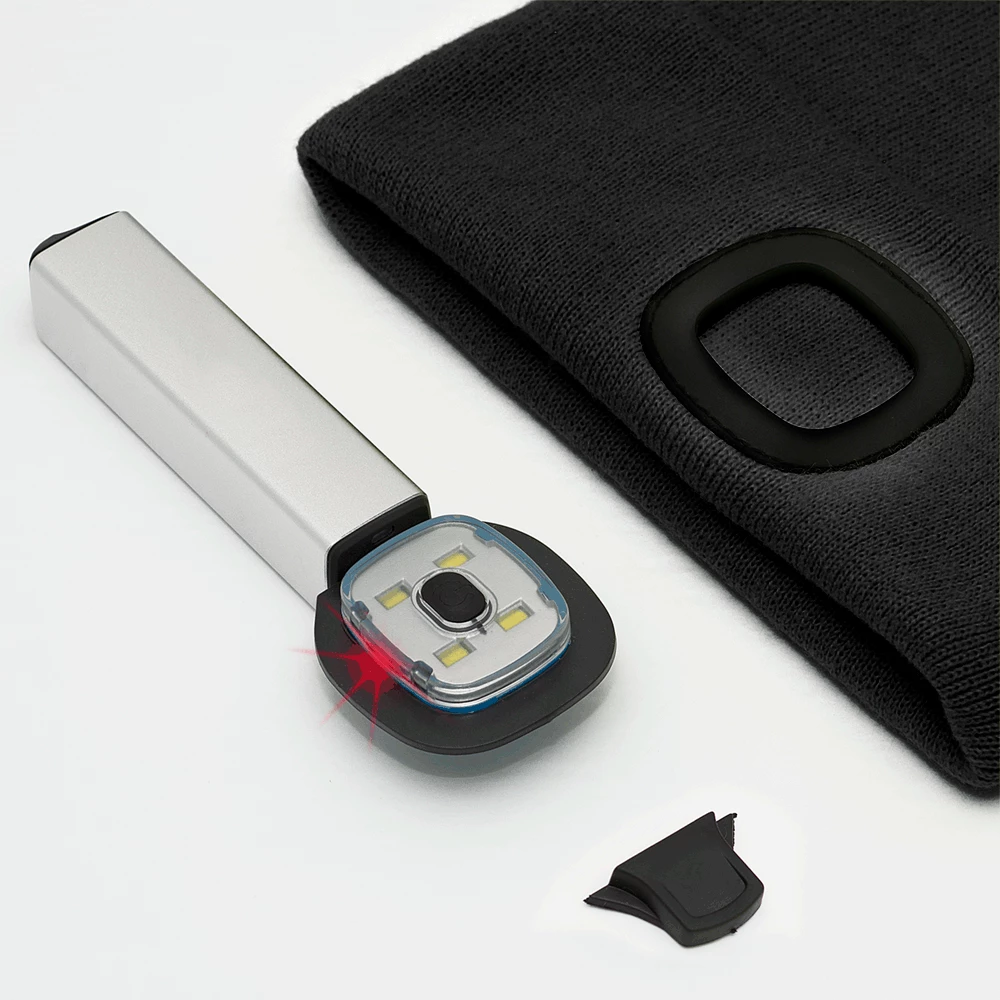 Work Hats Pioneer Knit Toque With LED Headlight 15 Work Hats Pioneer Knit Toque With LED Headlight