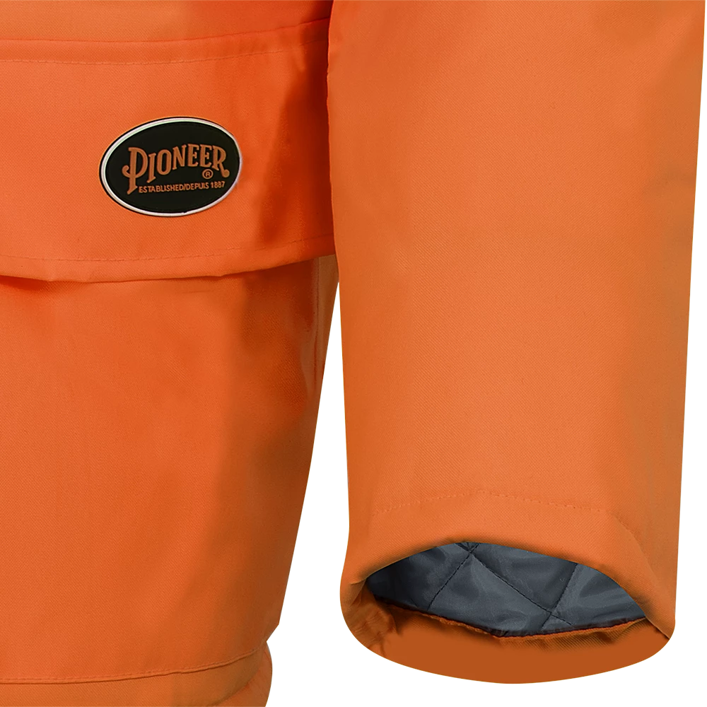 Pioneer Hi-Vis Waterproof Quilted Safety Parka | S-5XL 5 Pioneer Hi-Vis Waterproof Quilted Safety Parka | S-5XL