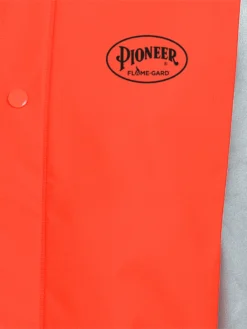 Pioneer 576J FR Poly/PVC Hi Vis Rain Suit | Orange | S-4XL Hi-Vis Work Wear