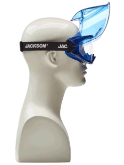 Jackson Safety Jackson GPL550 Prem Safety Glasses W/ Blue Flip Up Chin Guard