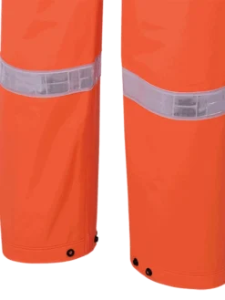 Flame Resistant Work Wear Ranpro Element Flame Resistant 3 Piece Safety Rainsuit | Hi Vis Orange | S To 4XL