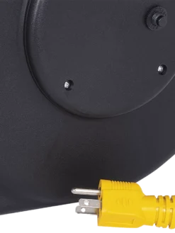 Startech Steel Retractable Extension Cord Reel - SJTW 12/3 - Triple Outlet - 40 Ft Length Lighting