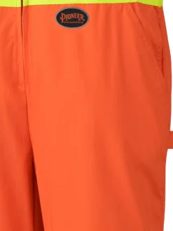 Pioneer Hi Vis Poly/Cotton Safety Overalls W/ Leg Zipper | Sizes 36 - 60 Hi-Vis Work Wear 8 Pioneer Hi Vis Poly/Cotton Safety Overalls W/ Leg Zipper | Sizes 36 - 60 Hi-Vis Work Wear