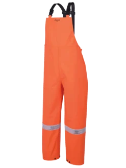 Flame Resistant Work Wear Ranpro Element Flame Resistant 3 Piece Safety Rainsuit | Hi Vis Orange | S To 4XL