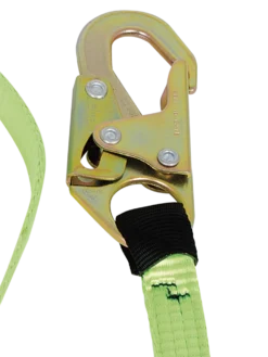 Peakworks Shock Absorbing Lanyards W/ Snap Hooks, Twin Legs, 4