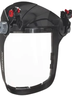 Jackson Safety Personal Protective Equipment Jackson Quad 500® Series Hard Hat Mountable Complete Faceshield With 370 Speed Dial™ Ratchet Adjustment - Clear 10 Jackson Safety Personal Protective Equipment Jackson Quad 500® Series Hard Hat Mountable Complete Faceshield With 370 Speed Dial™ Ratchet Adjustment - Clear