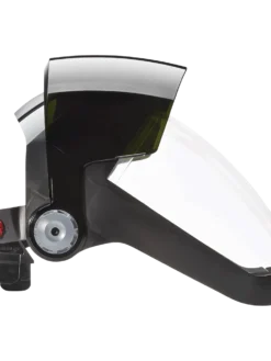 Jackson Safety Personal Protective Equipment Jackson Quad 500® Series Hard Hat Mountable Complete Faceshield With 370 Speed Dial™ Ratchet Adjustment - Clear With Flip-Up Shade 8 Window