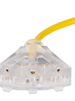 Lighting Startech Steel Retractable Extension Cord Reel - SJTW 14/3 - Triple Outlet - 30 Ft Length