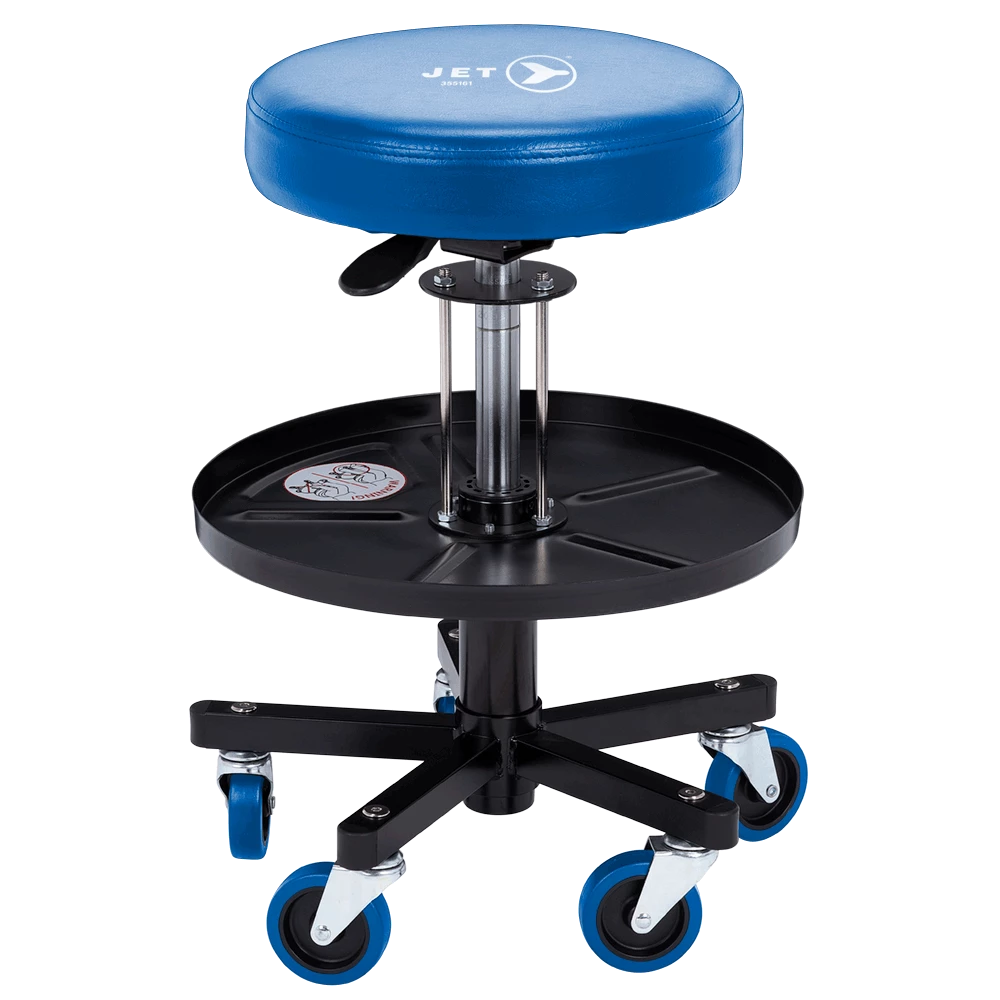 Jet Deluxe Mechanic’s Rolling Stool Automotive Equipment 3 Jet Deluxe Mechanic’s Rolling Stool Automotive Equipment