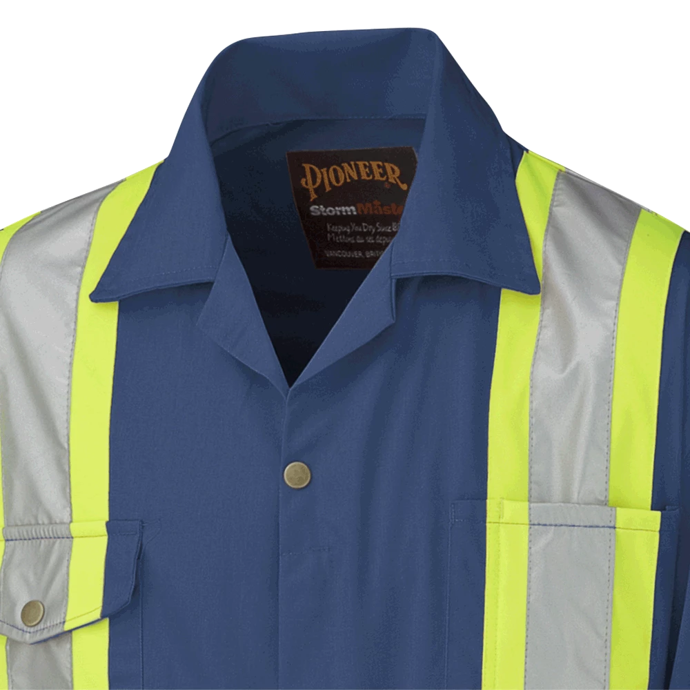 Pioneer Hi Vis Safety Coveralls - Poly/Cotton | Sizes 36 - 66 12 Pioneer Hi Vis Safety Coveralls - Poly/Cotton | Sizes 36 - 66