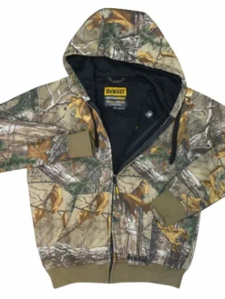 DeWalt Workwear DEWALT® Men's Heated Realtree Xtra® Camouflage Hoodie Sweatshirt Kitted With Battery | Sizes S - 3XL Work Wear