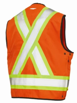 Tough Duck S313 High Visibility Surveyor Safety Vest | XS-5XL