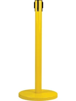 Zenith Safety Free-Standing Crowd Control Barrier Receiver Post - 35" High Safety Supplies