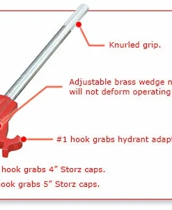 Trumbull Adjustable Storz Hydrant Wrench