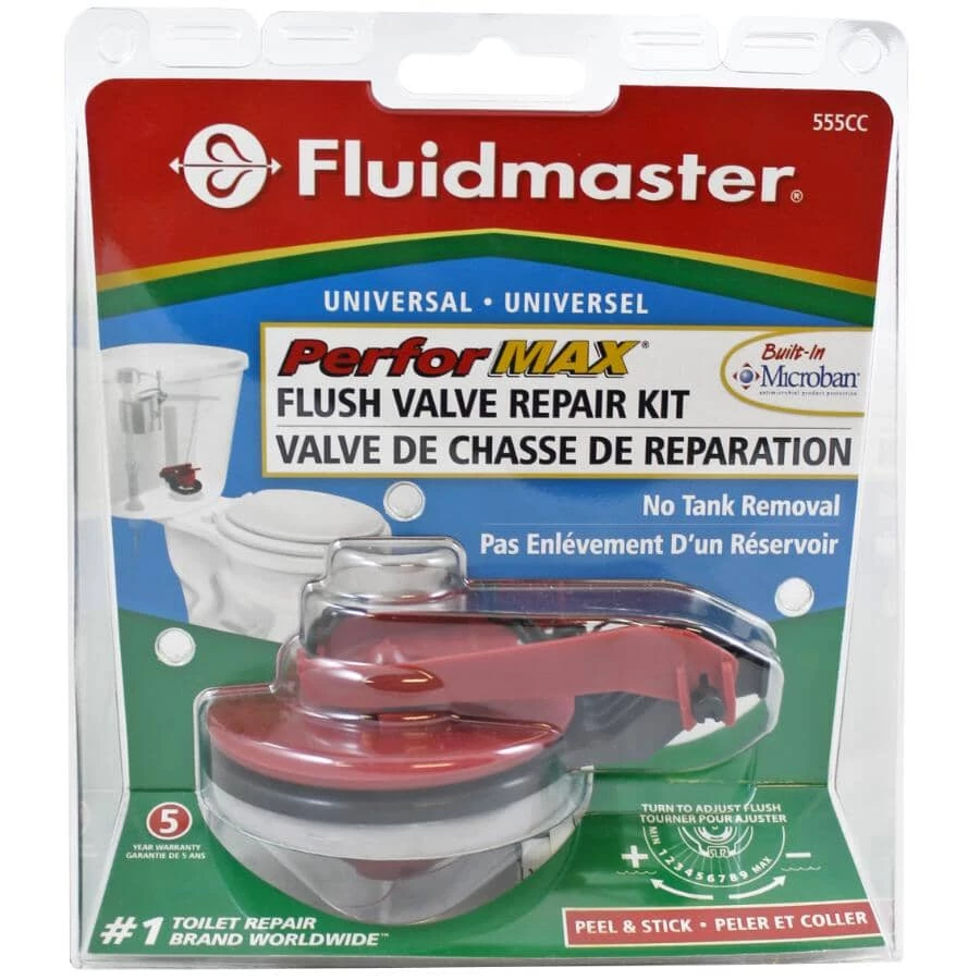 Fluidmaster Toilet Flusher Fixer Kit 5 Fluidmaster Toilet Flusher Fixer Kit