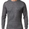 Stanfields Stanfield's 8813 Two-Layer Wool Blend Long Sleeve Shirt | Charcoal | Sizes S - 3XL | Pack Of 2 Pairs Work Wear