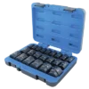 Power Tool Accessories Jet 1/2" Dr. Impact Socket Set - Metric - 6 Point - 22 Piece 1 Power Tool Accessories Jet 1/2" Dr. Impact Socket Set - Metric - 6 Point - 22 Piece