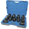 Power Tool Accessories Jet 1" Dr. Jumbo Deep Impact Socket Set - SAE Jumbo Deep - 6 Point - 12 Piece 1 Power Tool Accessories Jet 1" Dr. Jumbo Deep Impact Socket Set - SAE Jumbo Deep - 6 Point - 12 Piece