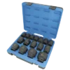 Power Tool Accessories Jet 3/4" Dr. Impact Socket Set - SAE - 6 Point - 16 Piece
