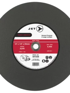 Jet Steel Cutting Cut-Off Wheels For High Speed Gas Saws - T1 Type Power Tool Accessories