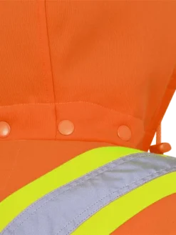 Pioneer Heavyweight Polyester Fleece Safety Hoodie | S-4XL Hi-Vis Work Wear