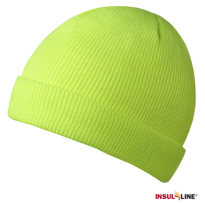 Pioneer Lined Acrylic Knit Toque - Yellow 3 Pioneer Lined Acrylic Knit Toque - Yellow