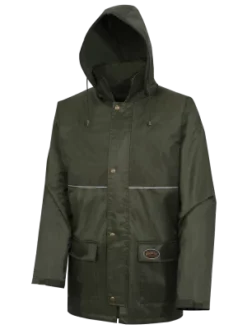 Pioneer Waterproof 420D Nailhead Ripstop Tree Planter Hooded Jacket | Green | S - 5XL