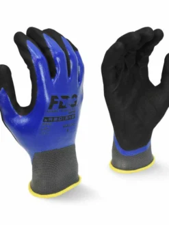 Radians Full Dipped Waterproof Nitrile Work Glove - Pack Of 12 Pairs Work Gloves