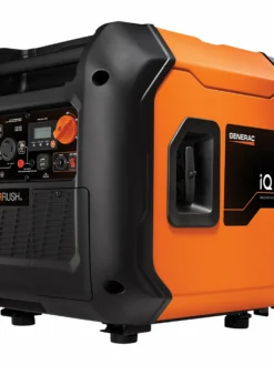 Generac IQ3500 Portable Ultra-Quiet Inverter Generator - 3500W Surge - 3000W Rated - 120V Output - 10L Fuel Tank Facility Equipment