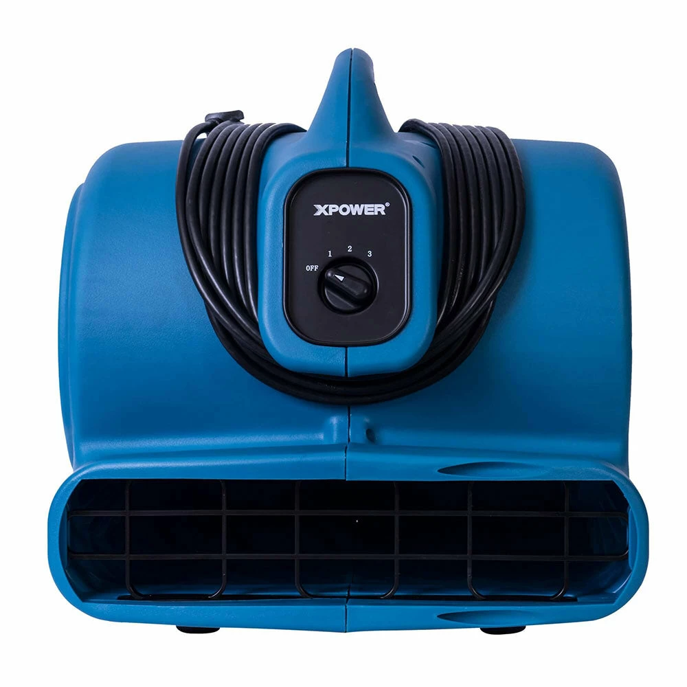 Xpower Canada Facility Equipment Xpower P-630 1/2 HP 2800 CFM 3 Speed Air Mover, Carpet Dryer, Floor Fan, Blower 4 Xpower Canada Facility Equipment Xpower P-630 1/2 HP 2800 CFM 3 Speed Air Mover, Carpet Dryer, Floor Fan, Blower