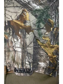 DeWalt Workwear DEWALT® Men's Heated Realtree Xtra® Camouflage Hoodie Sweatshirt Kitted With Battery | Sizes S - 3XL Work Wear